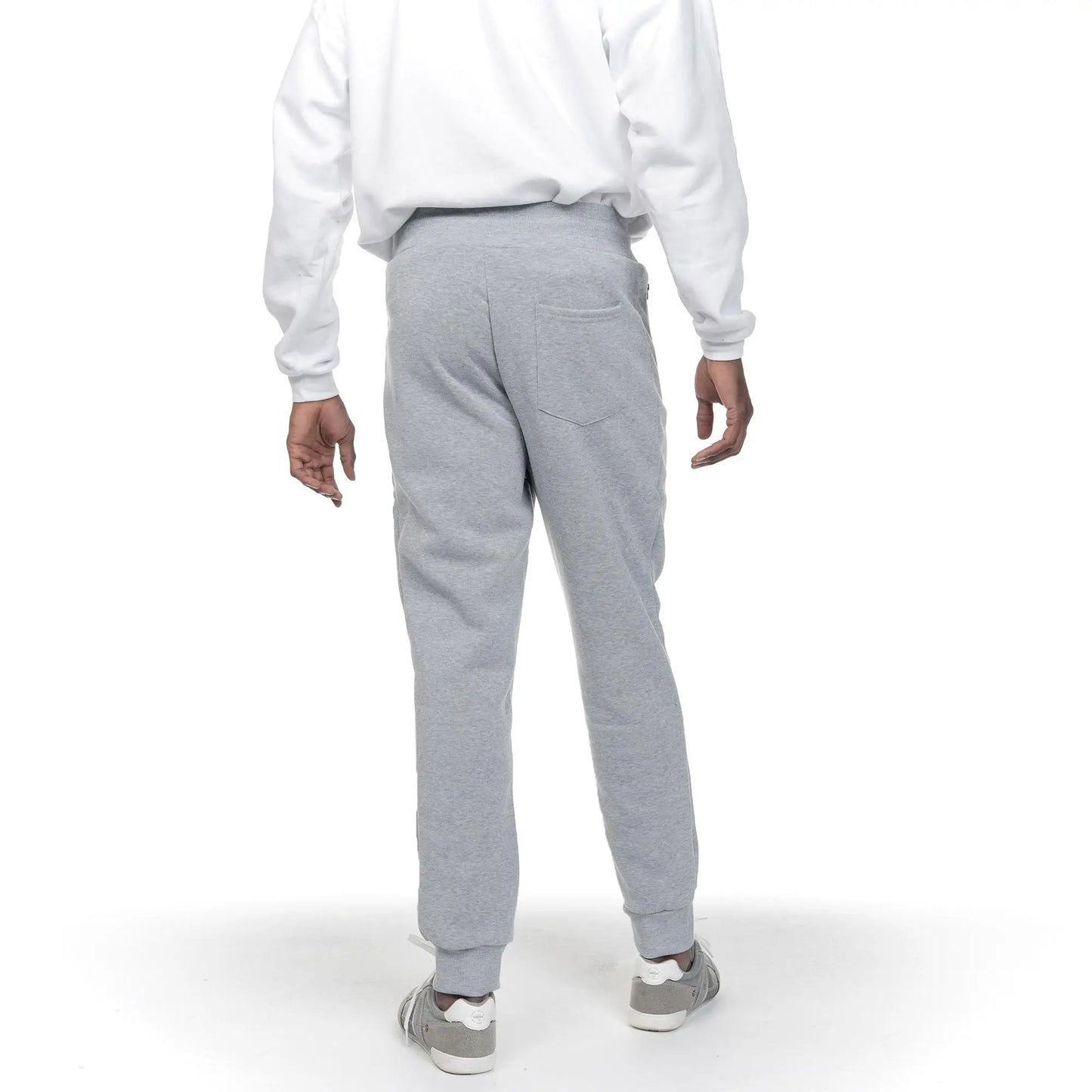 3 PACK: Men's Fleece Lined Slim Fit Jogger Sweatpants, Zipper Pockets, S-3XL