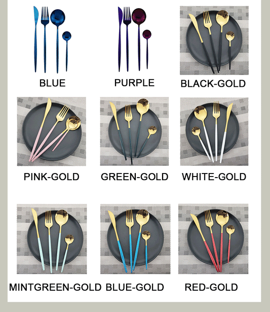 Dinnerware Set Dinner Knife Fork Spoon