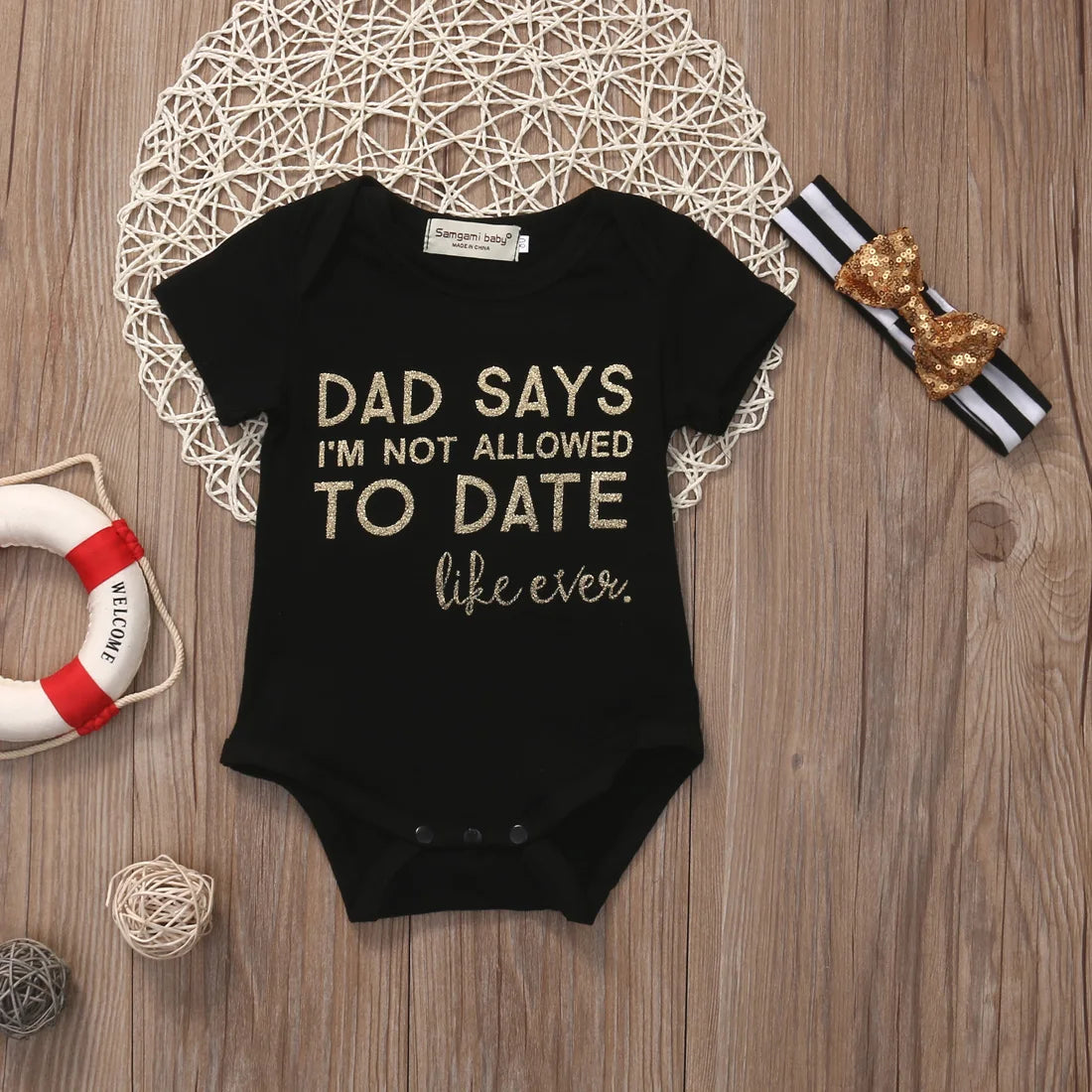 Newborn Infant Baby Girl Toddler Clothes-Short Sleeves Bodysuit Jumpsuit Playsuit Outfit 0-18M