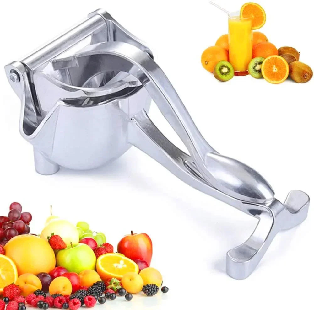 Manual Juice Squeezer Aluminum Alloy Hand Pressure