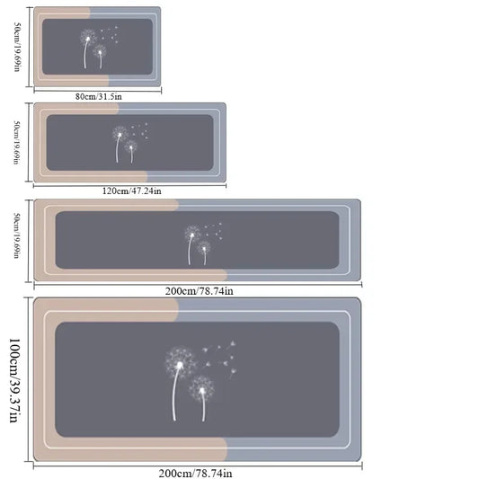 Extra Large Entrance Foyer Carpet Mat