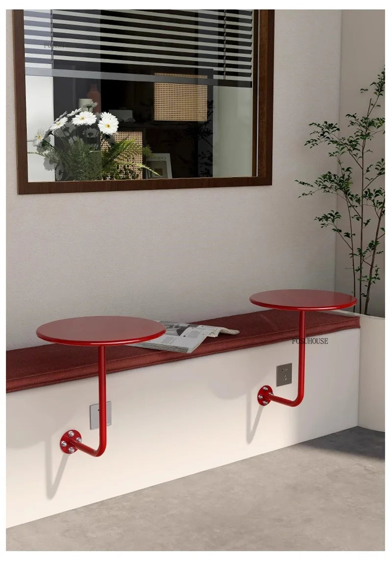 American Wrought Round Iron Dessert Shop Table