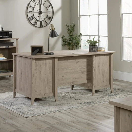 66"W Executive Computer Desk, Laurel Oak