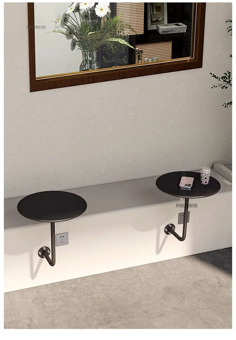 American Wrought Round Iron Dessert Shop Table
