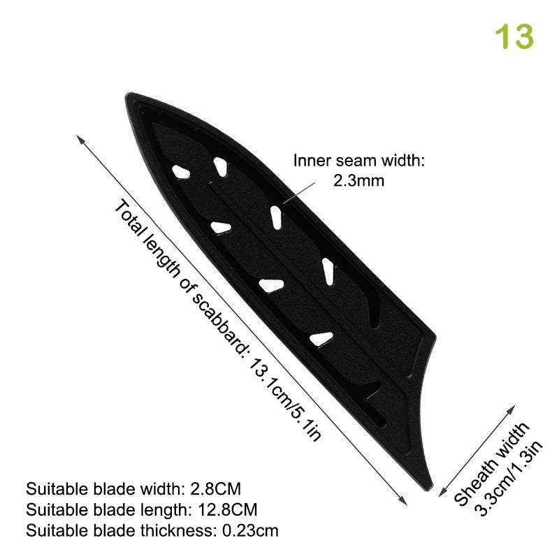 Knife Covers Knife Blade Protector Cover Edge Guards Case Kitchen Accessory