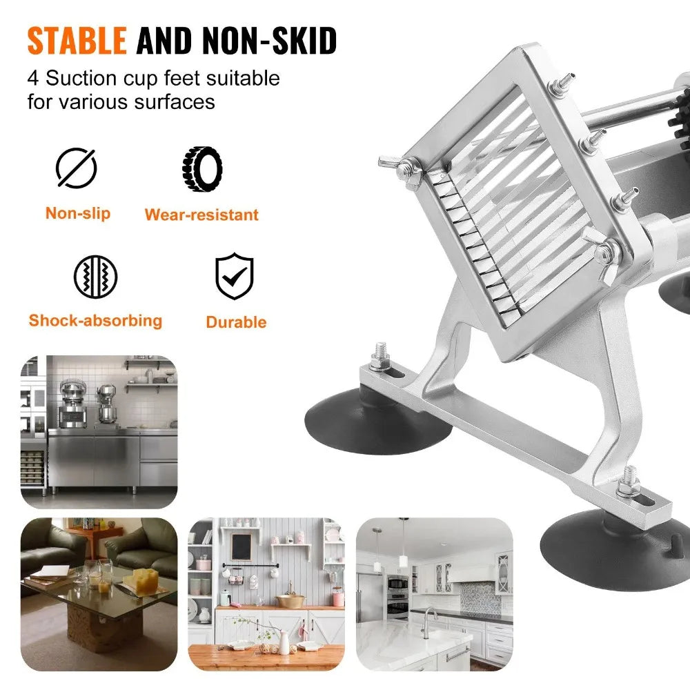 Stainless Steel and Aluminum Alloy Vegetable Cutter Slicer Machine