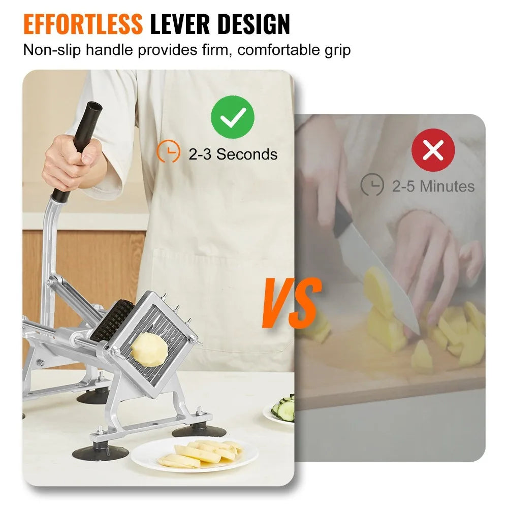 Stainless Steel and Aluminum Alloy Vegetable Cutter Slicer Machine
