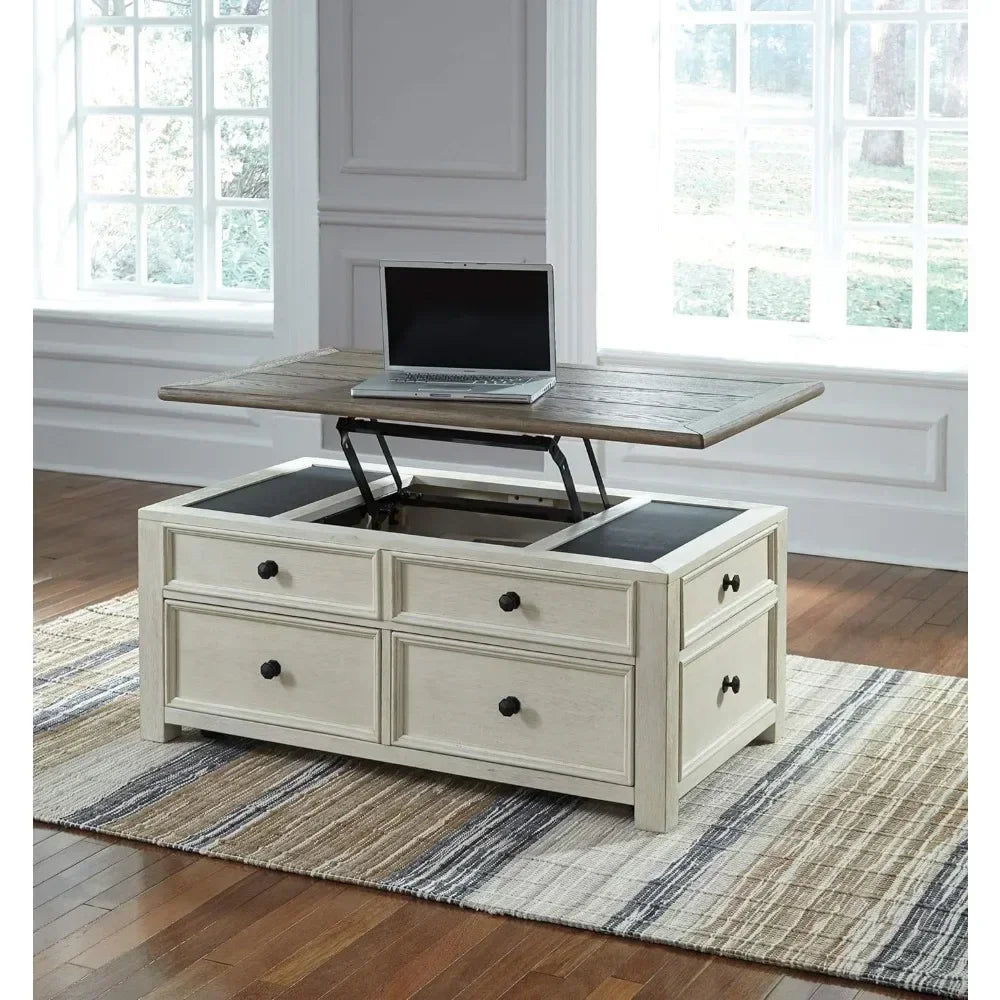 Living Room Lift Top Coffee Table With Drawers
