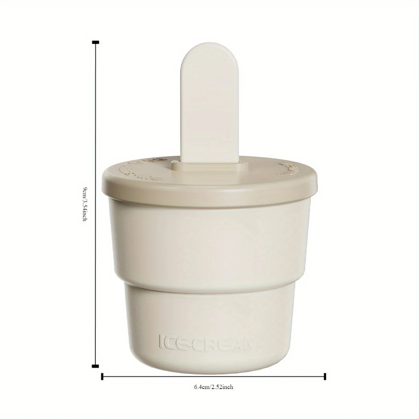 Silicone Ice Molds - 1pc Lead-Free Homemade Ice Cream, Popsicle, and Treat Maker Mold for DIY Desserts