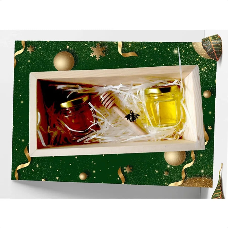 Honey Pot Glass Honey Jar 1.5oz Mini Honey Jars with Dipper Bee Charm Gift Bags and Stickers for Baby Shower Favors 20 Pack