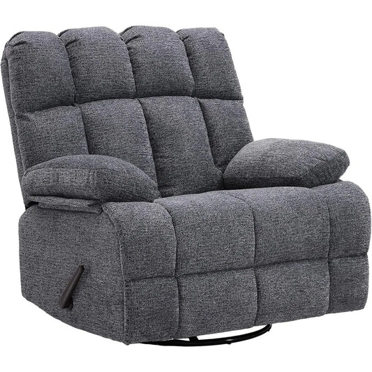 Extra Wide Manual Swivel Recliner