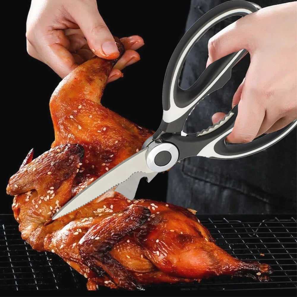 Stainless Steel Kitchen Scissors Multi-Purpose Shears
