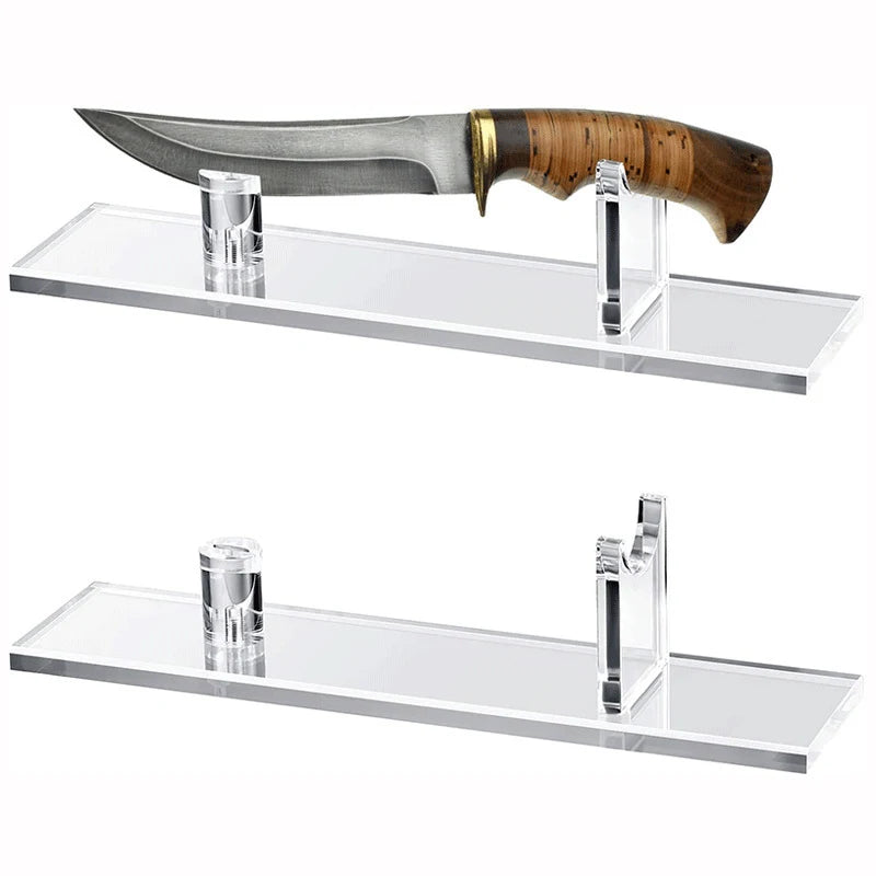 Knives Display With Support Frame