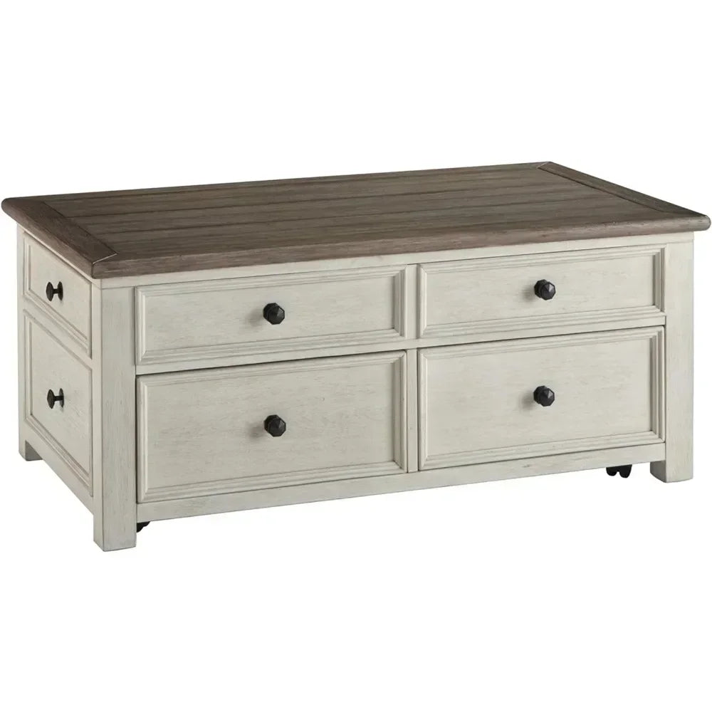 Living Room Lift Top Coffee Table With Drawers