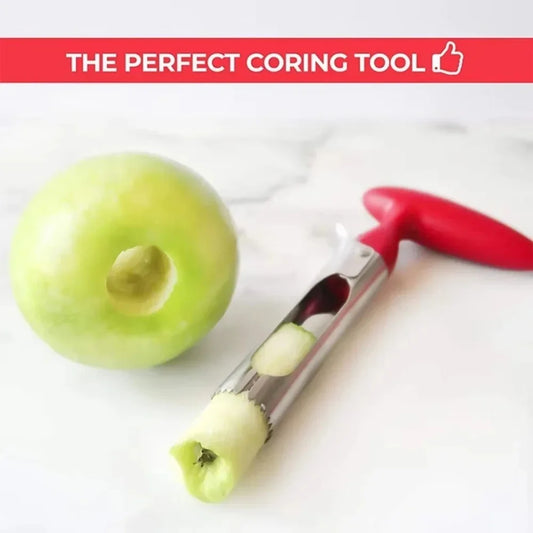 Premium Apple Corer Stainless Steel Apple Pears Core Remover Tool Fruit Cutter Seeder Slicer Knife Kitchen Vegetable Tools