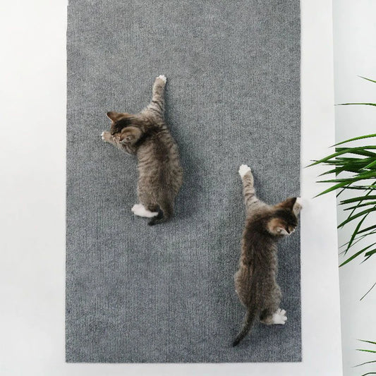 Trimmable Self-Adhesive Cat Scratching Mat Sofa Furniture Protector