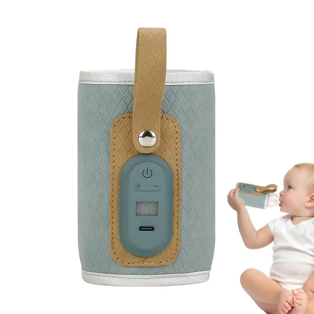 Portable Baby Bottle Warmer Travel Warmer, Cover, USB Heater
