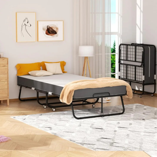 75''L x 31'W Roll Away Bed with 5” Mattress