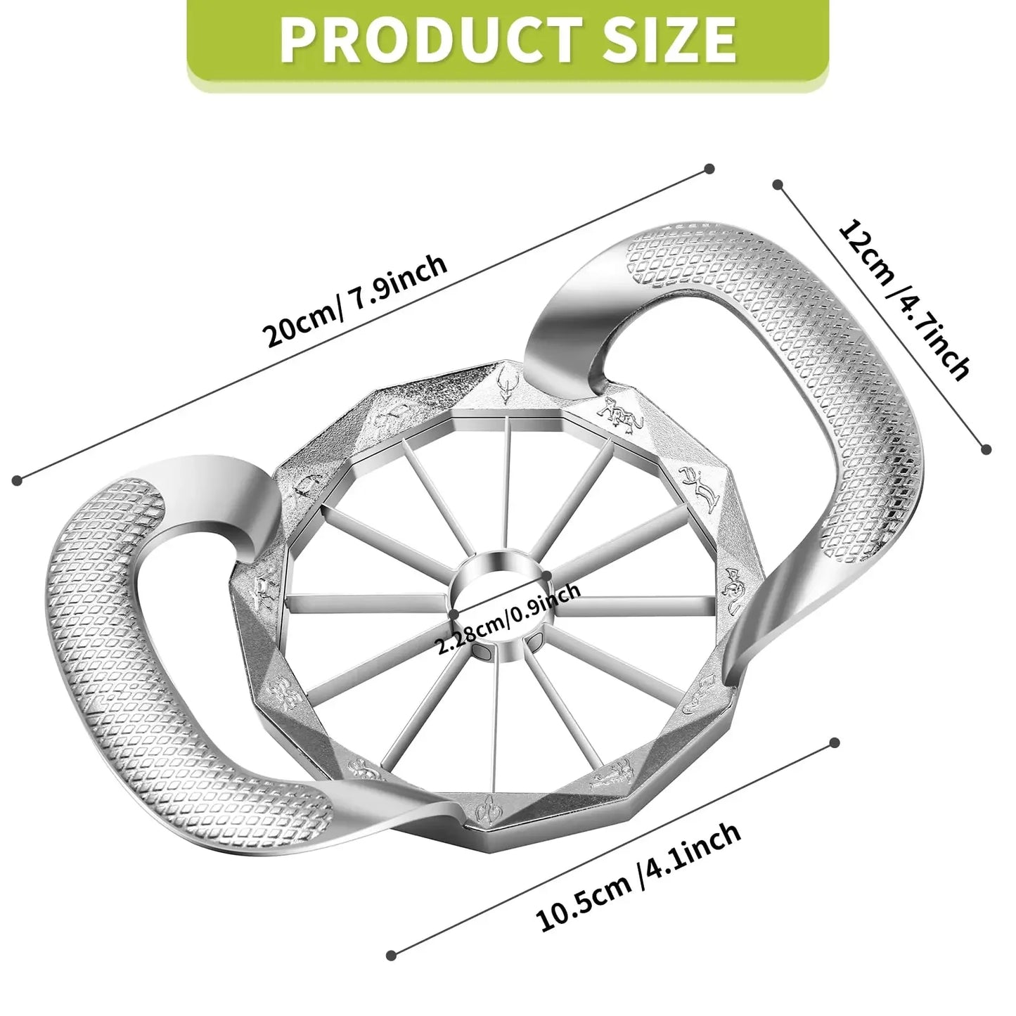 Upgraded 12 Blades Apple Slicer and Corer