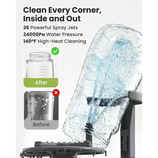 All-in-One Bottle Washer and Sterilizer and Dryer