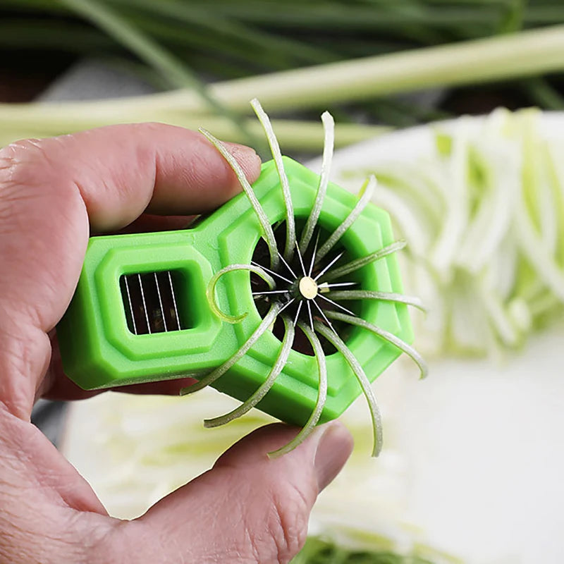 Green Onion Cutter Scallion Slicer Stainless Steel