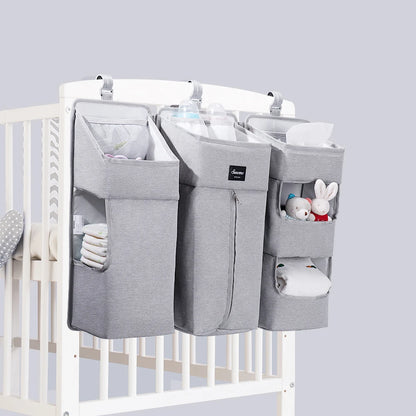 Crib Organizer for Hanging Storage Bag, Baby Clothing Caddy