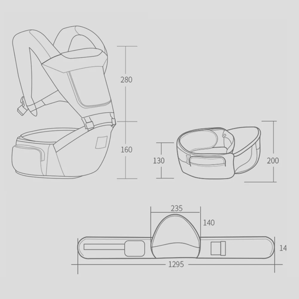 Infant Hip Seat Baby Carrier