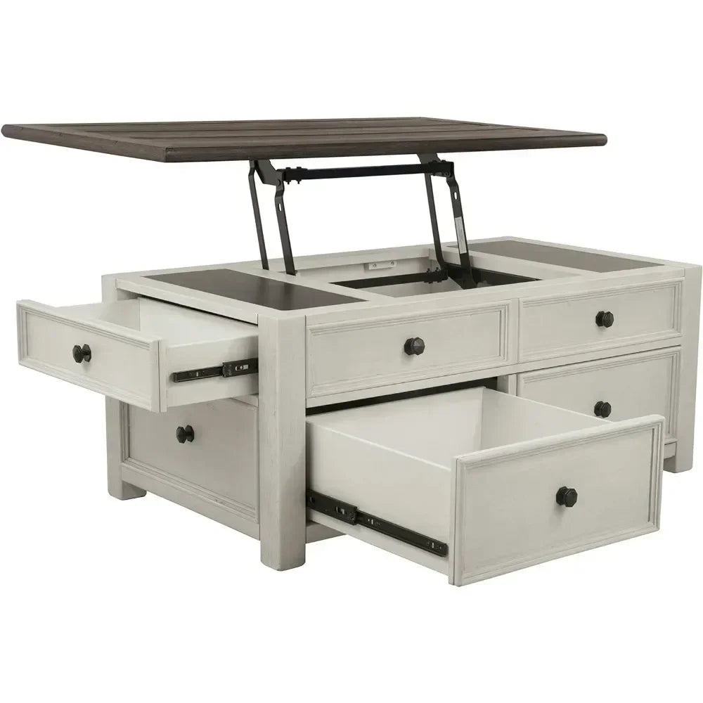 Living Room  Lift Top Coffee Table With Drawers