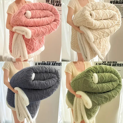 Cozy Surprise Throw Box – Random Selection of Plush,Knit Blankets