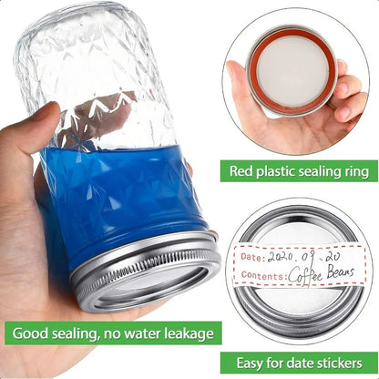Regular Mouth Canning Lids with Rings