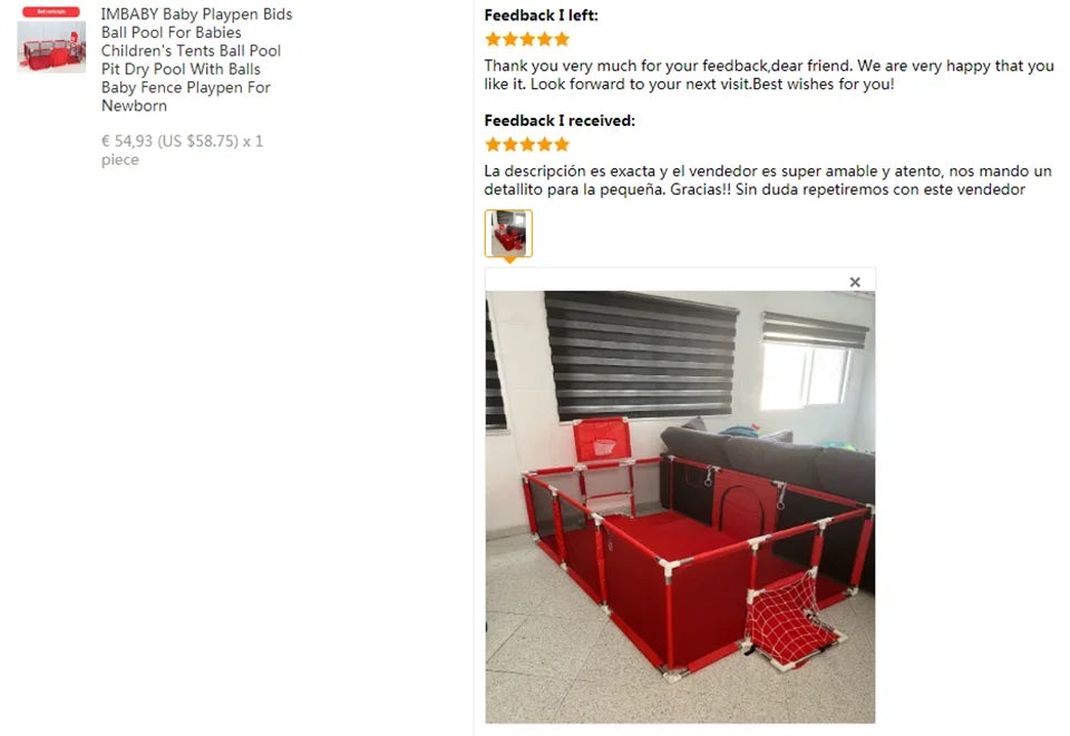 Playpen For Newborn Toddler, Large Size Baby Playpen Infant Safe Crawling Area, Indoor Barriers Home Playground Park