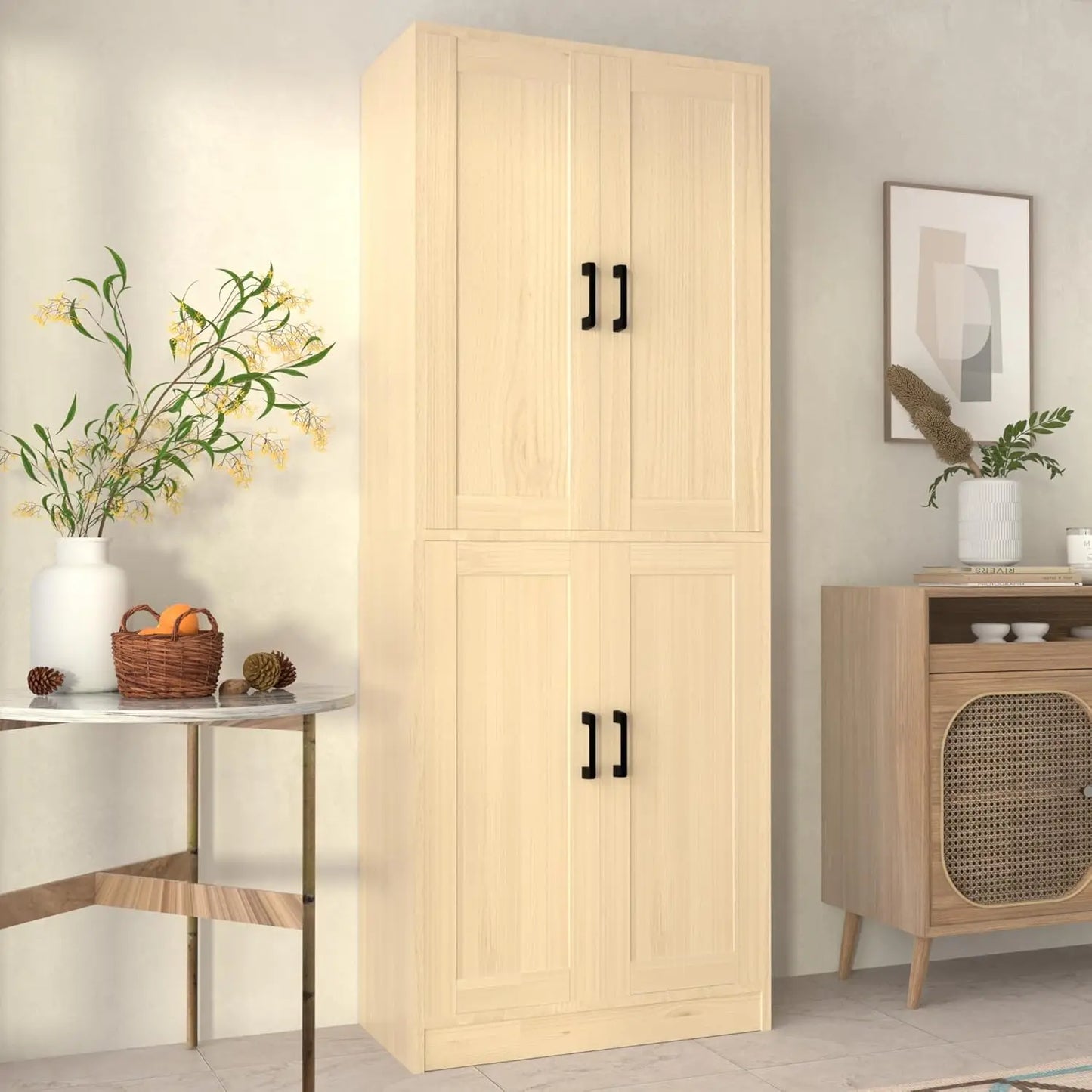 71" Storage Cabinet with Doors