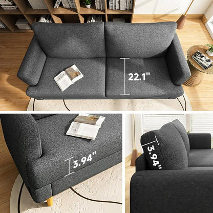 Loveseat with USB Type C Ports
