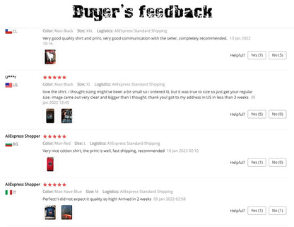 Custom Male T-shirt, One-Side Print Personalized, Make Your Photo, Text Gift 100% Cotton Soft Casual T Shirt Made in US