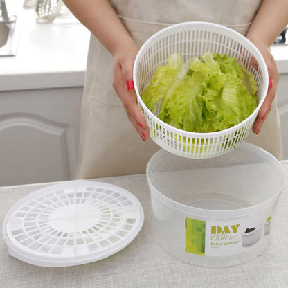 Large Salad Spinner with Bowl & Colander