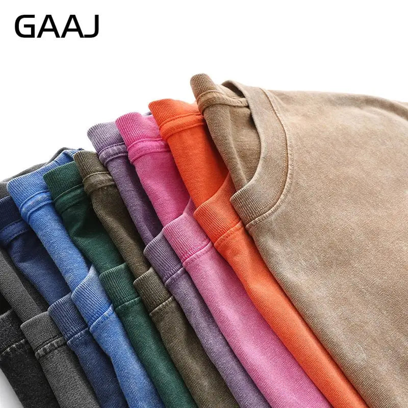 USA Custom Print 100% Washed Cotton T Shirt, Design your own, Men/Women Oversized Streetwear