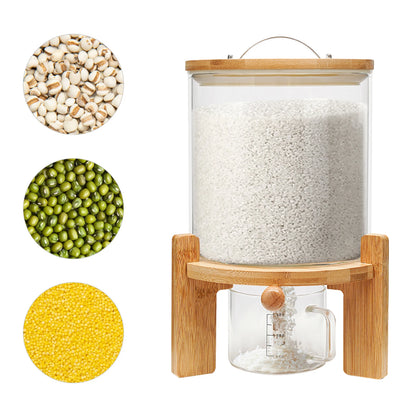 5L Cereal Dispenser for Pantry Organization and Storage