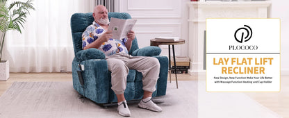 Infinite Position Soft Fabric Power Electric Recliner