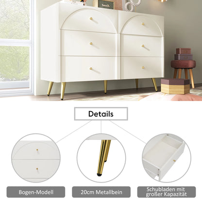 metal foot  2, 4, or 6 drawer cabinet