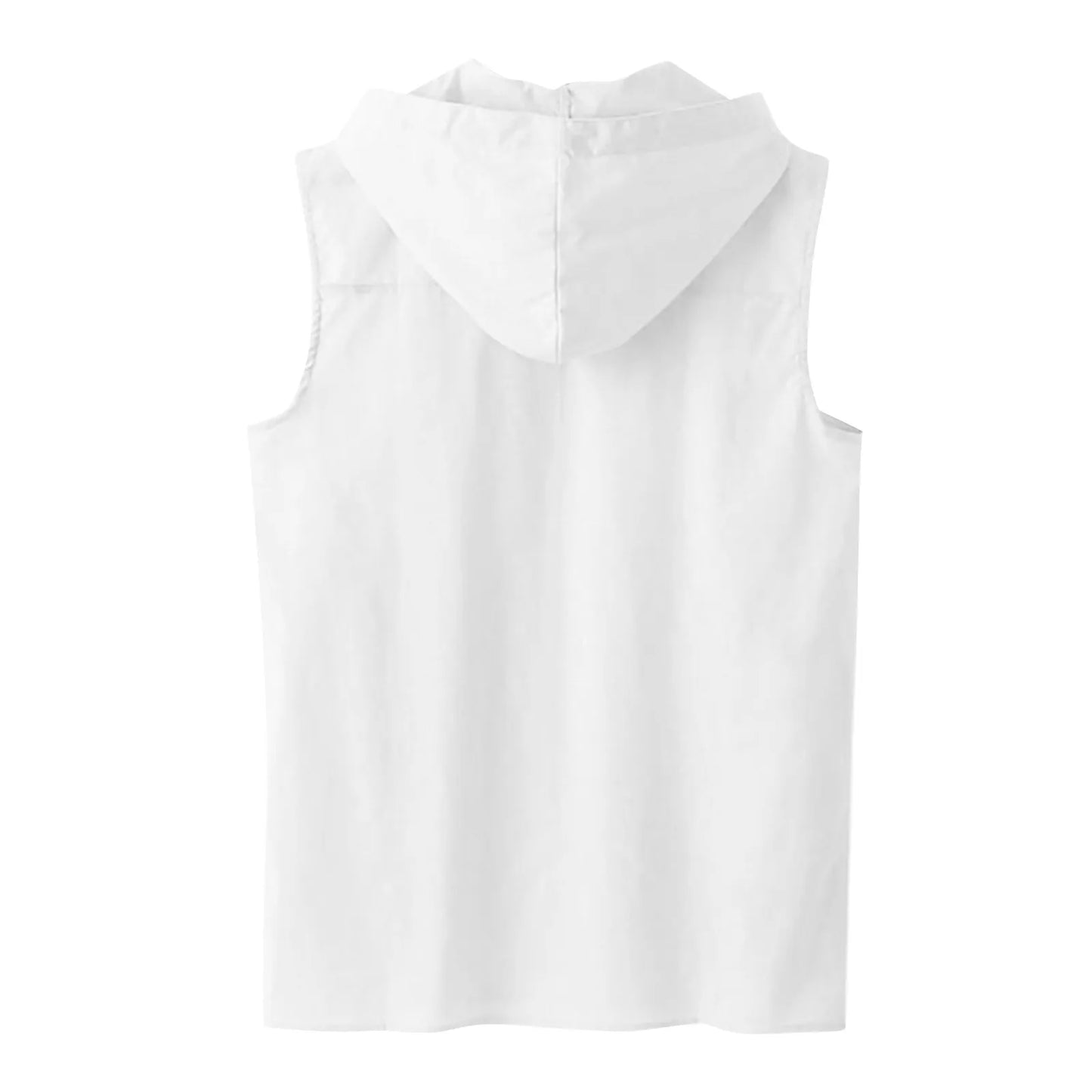 Bodybuilding Muscle Guys Hooded Tank Top Vest