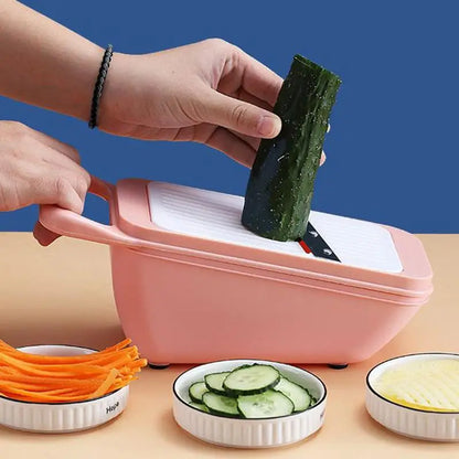 Time-Saving Vegetable Slicer Set Household Cheese Grater With Non-Slip Grip