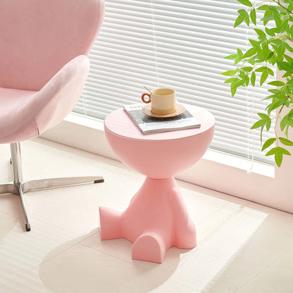 Small flat head coffee table cream style