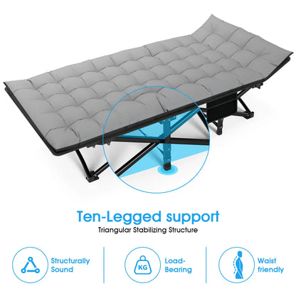 Folding Cot, Portable Heavy Duty Bed