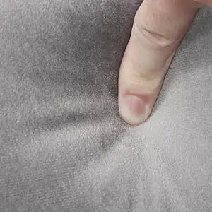 Velvet Upholstered Barrel Chair with Armrest and Low Back