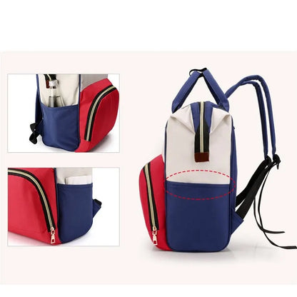 Diaper Bag Backpack, Large Capacity, Multi-function, Waterproof