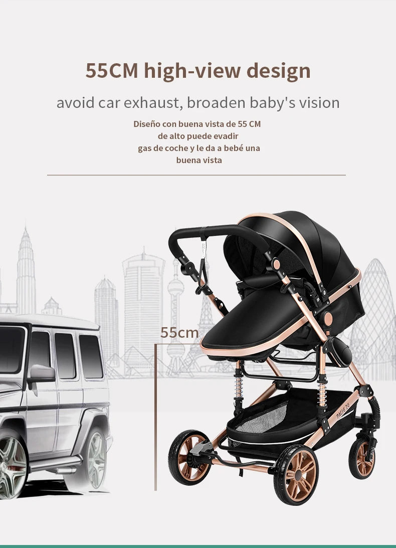 3 in 1 baby car light strollers , Baby carriage stroller, Car Safety Seats For Child With Car Base
