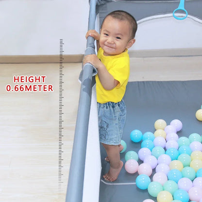 Baby Playpen for Children with Foam Protector, Ball Pit Playpen