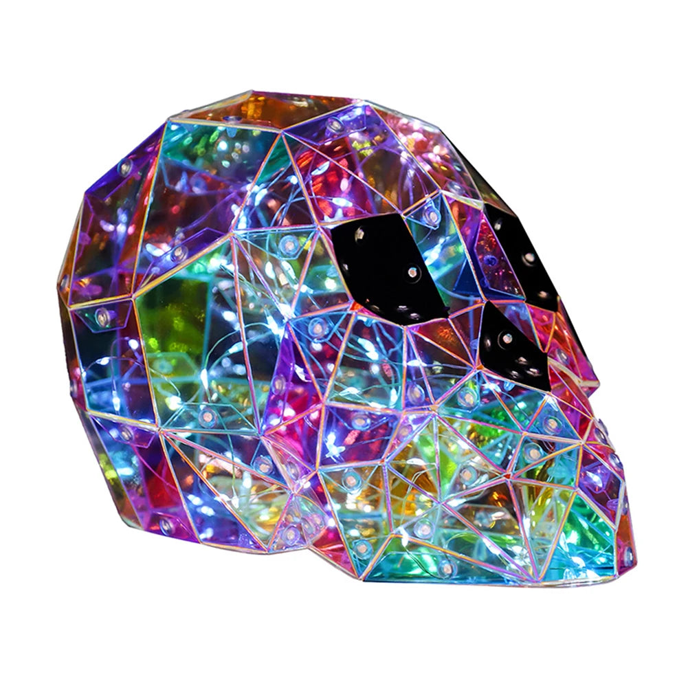 Halloween Iridescent Ghost Decor, Cute Glow LED Lights Holiday Party Decoration S