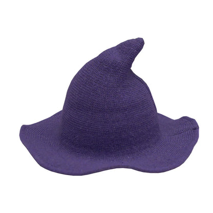 Halloween Knit Wool Wizard Hat/Witch Caps