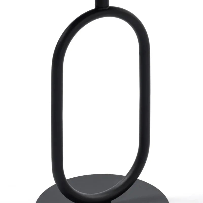 Lantern-shaped Small Round Metal Side Table